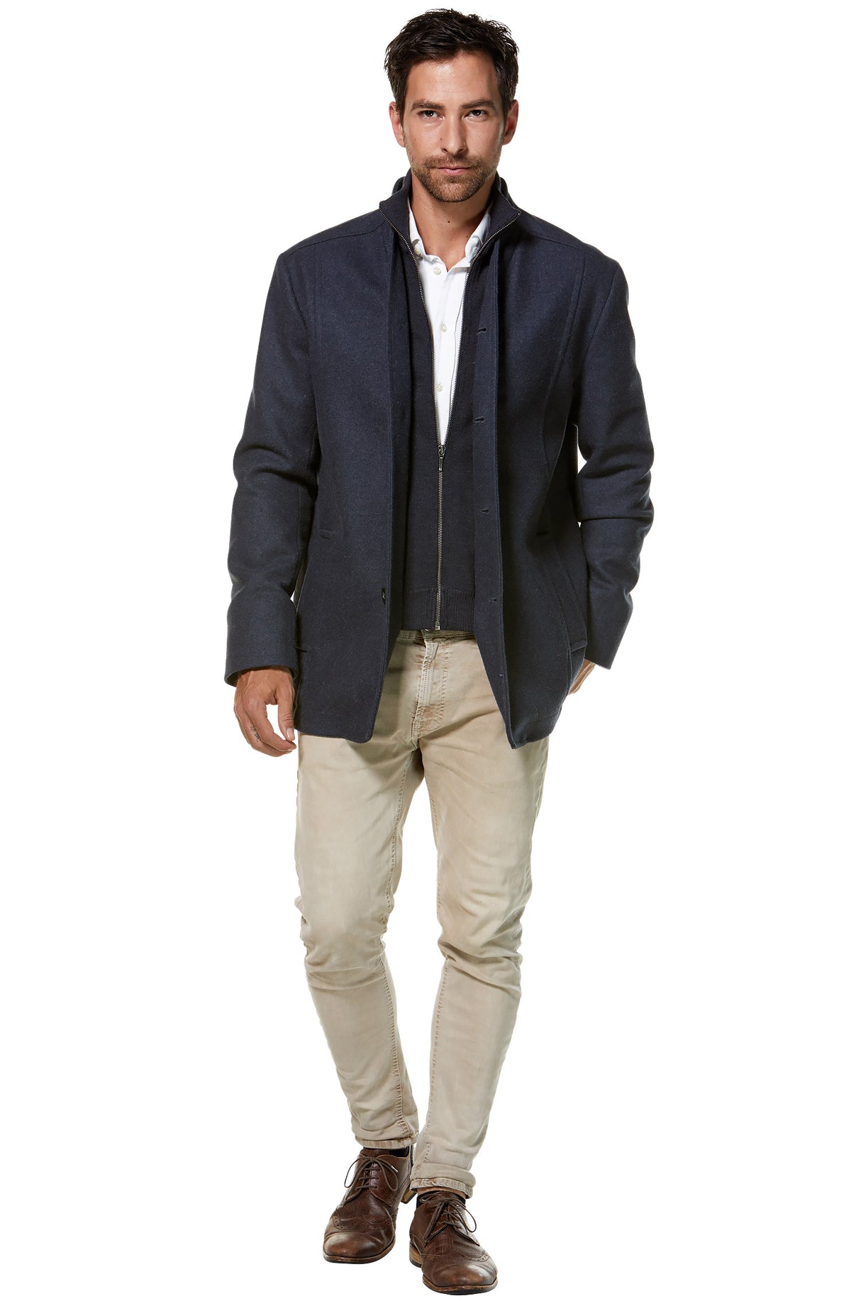 Mantel Herren PABLO mit 45% Alpaka