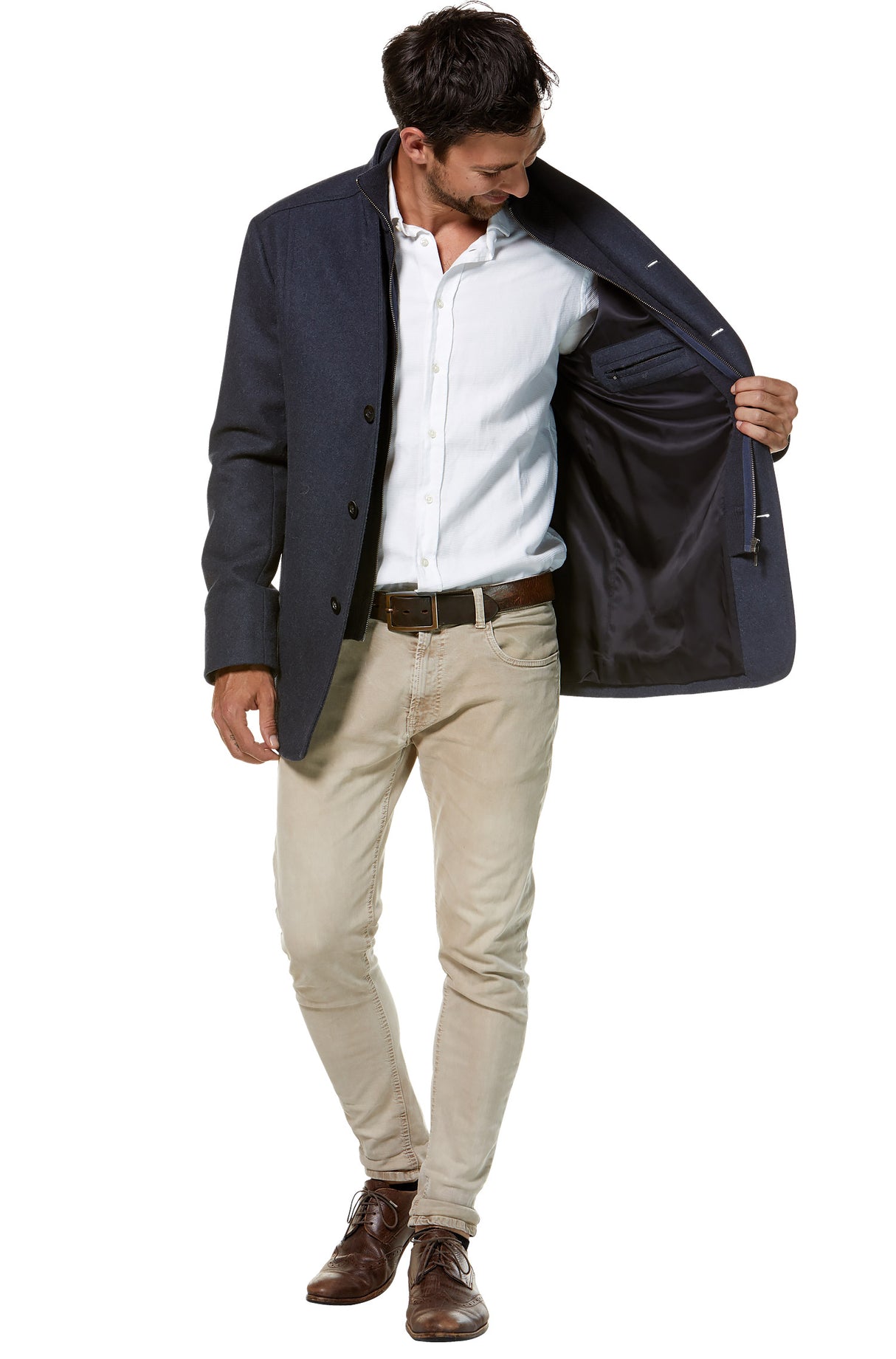 Mantel Herren PABLO mit 45% Alpaka