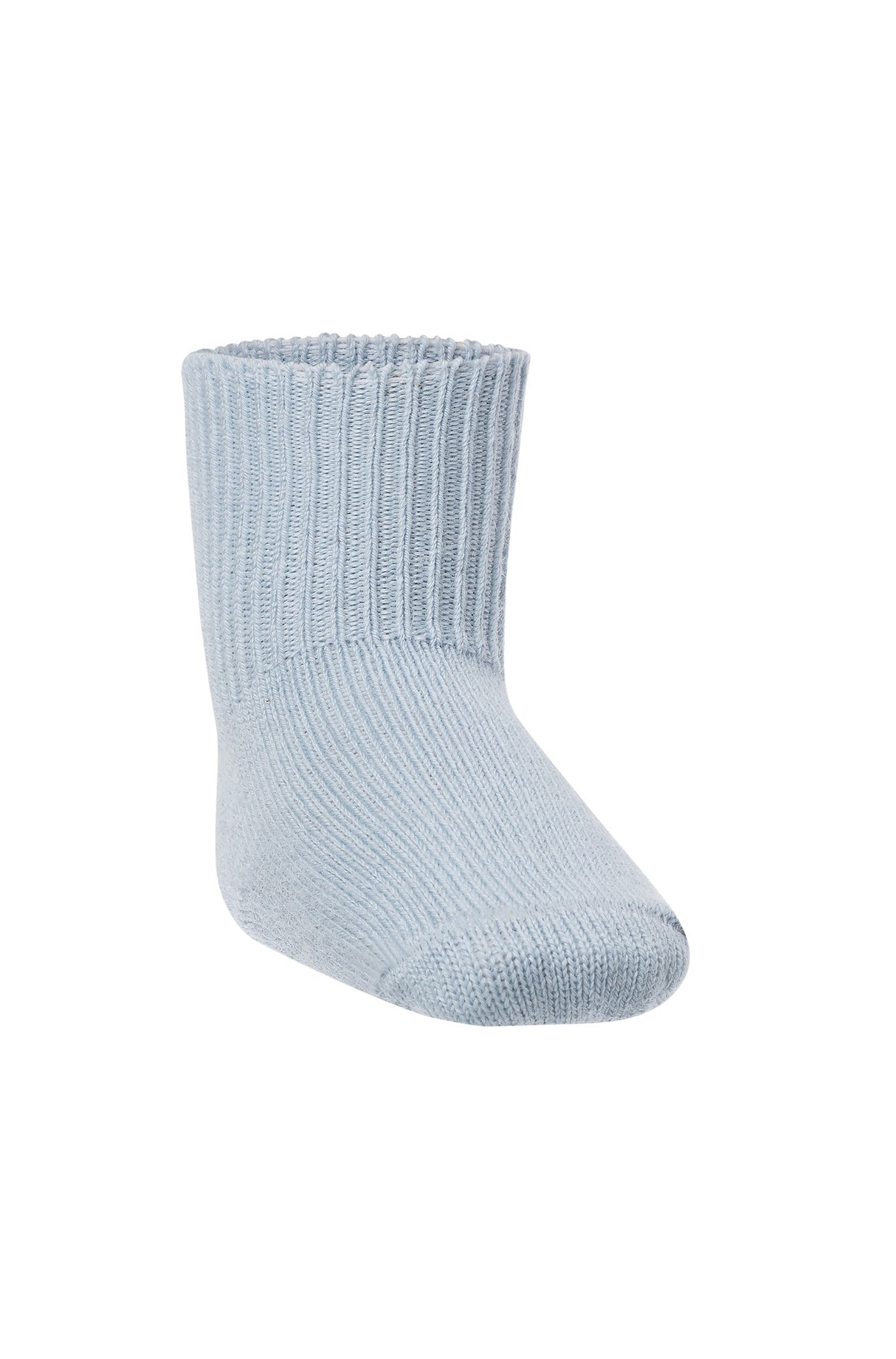 Alpaka Socken Kinder (Gr. 15-29) - 60% Alpaka babyblau