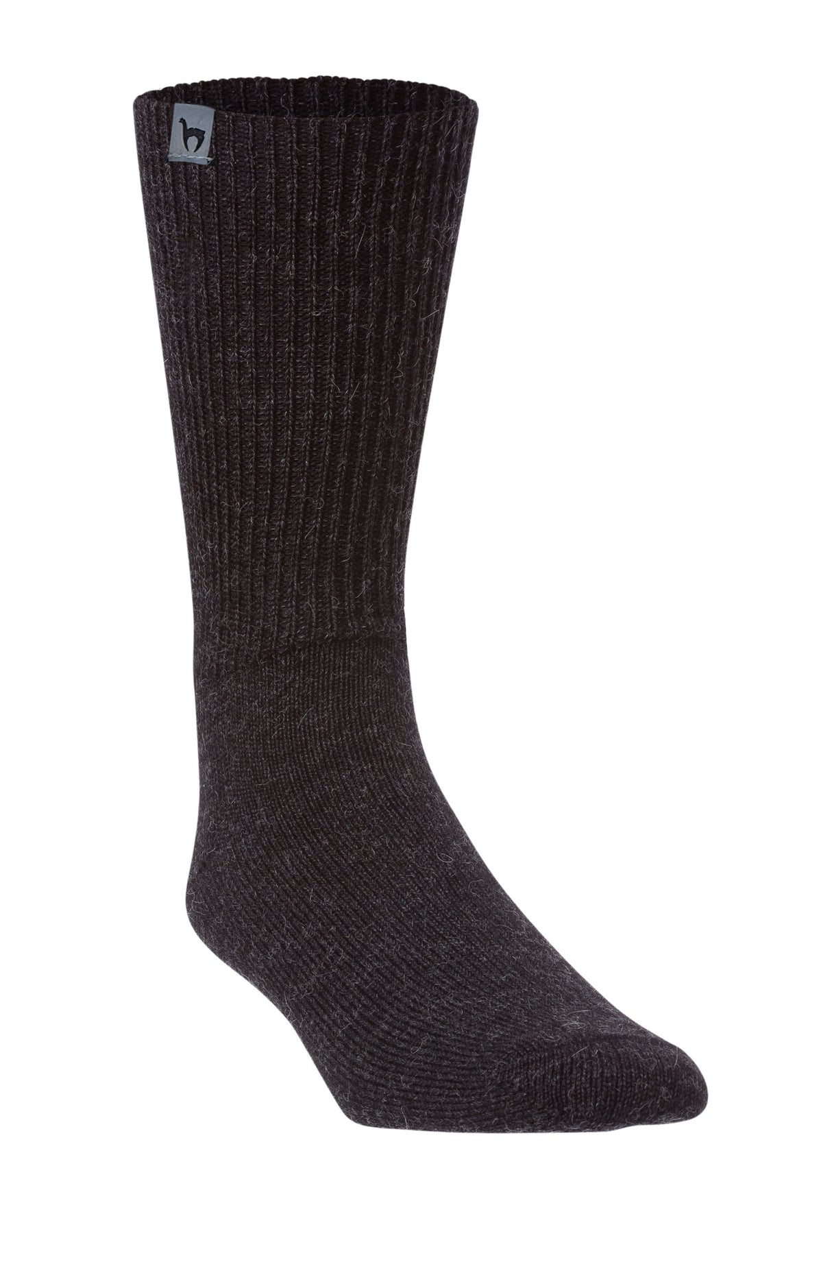 Alpaka Socken SOFT - 52% Alpaka dunkelgrau