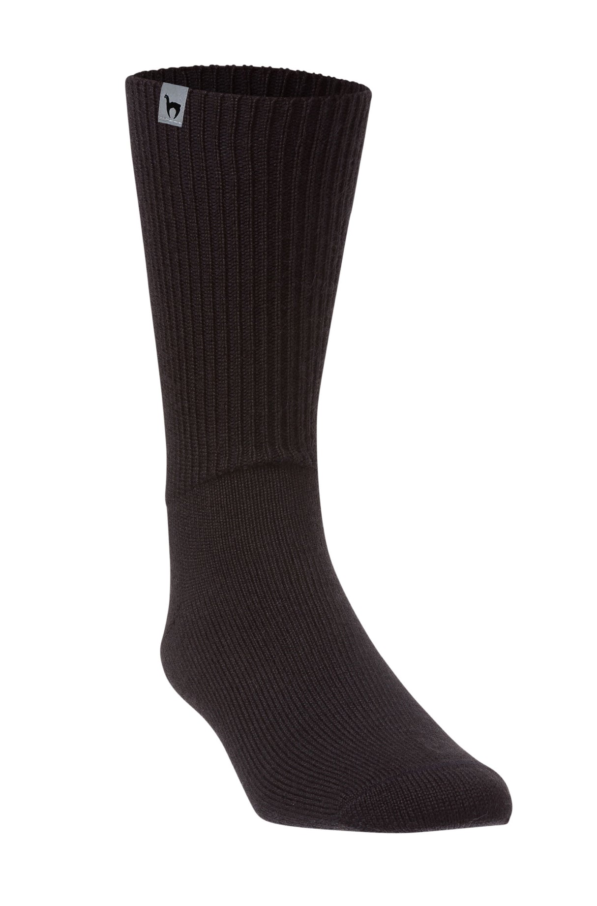 Alpaka Socken SOFT - 52% Alpaka schwarz