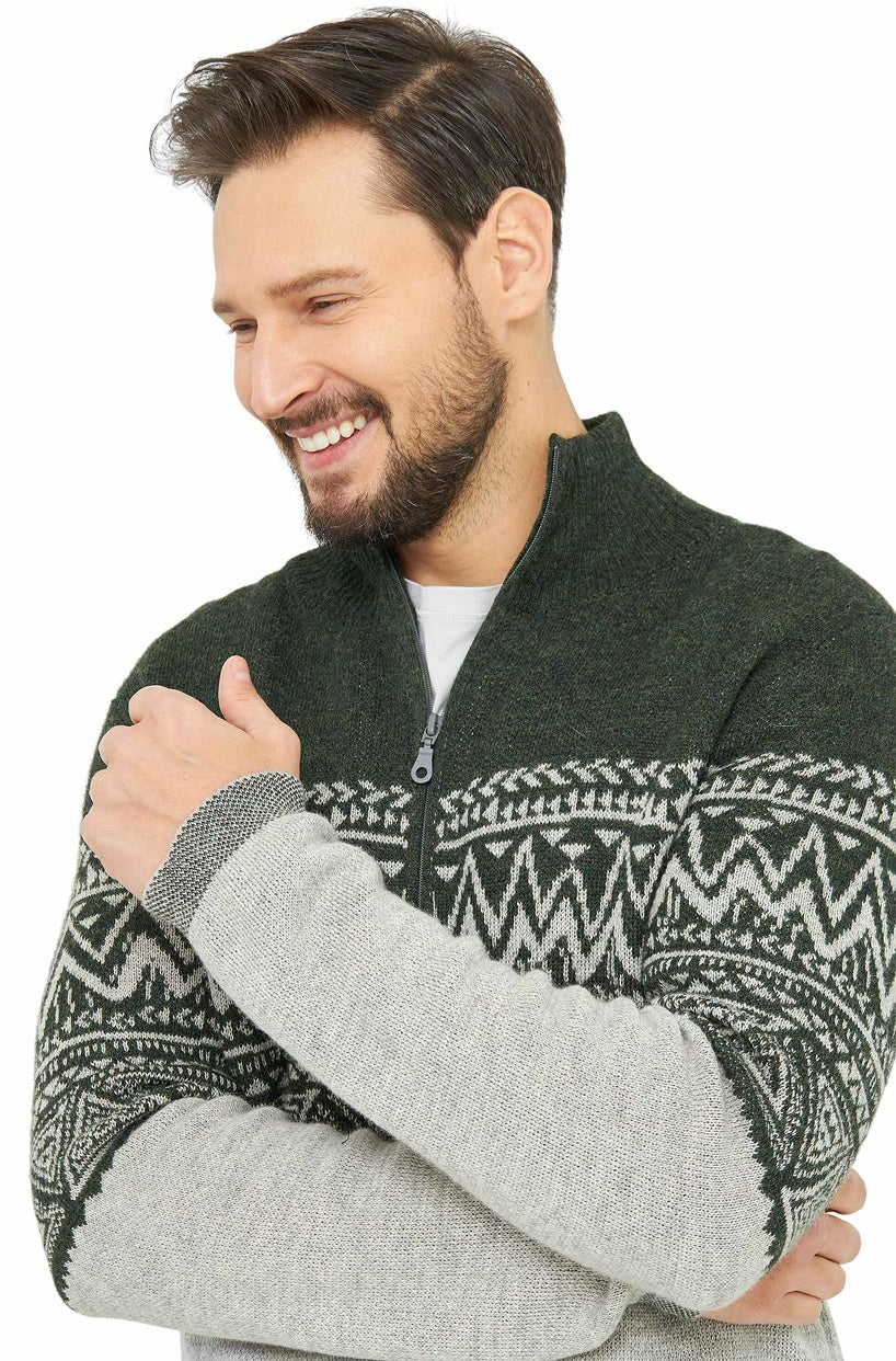 Alpaka Strickjacke GIORGIO Herren