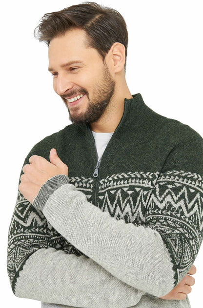 Alpaka Strickjacke GIORGIO Herren