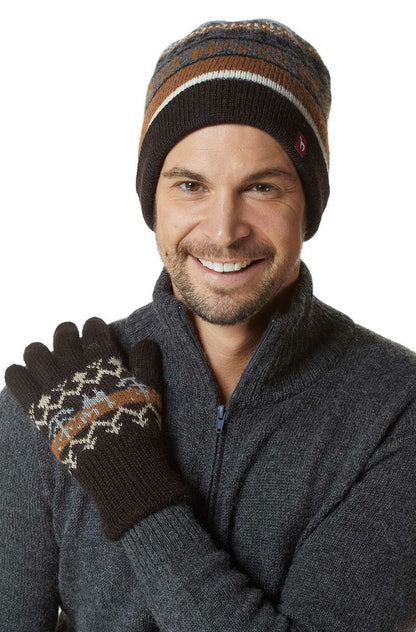 Alpaka Fingerhandschuhe NATURA - 100% Alpaka