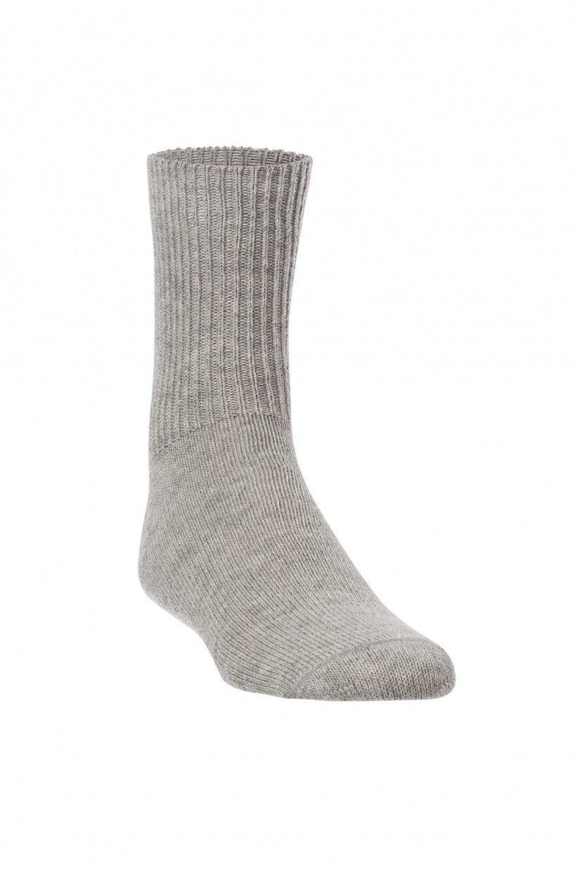 Socken Kinder (Gr. 30-35) - 60% Alpaka silbergrau