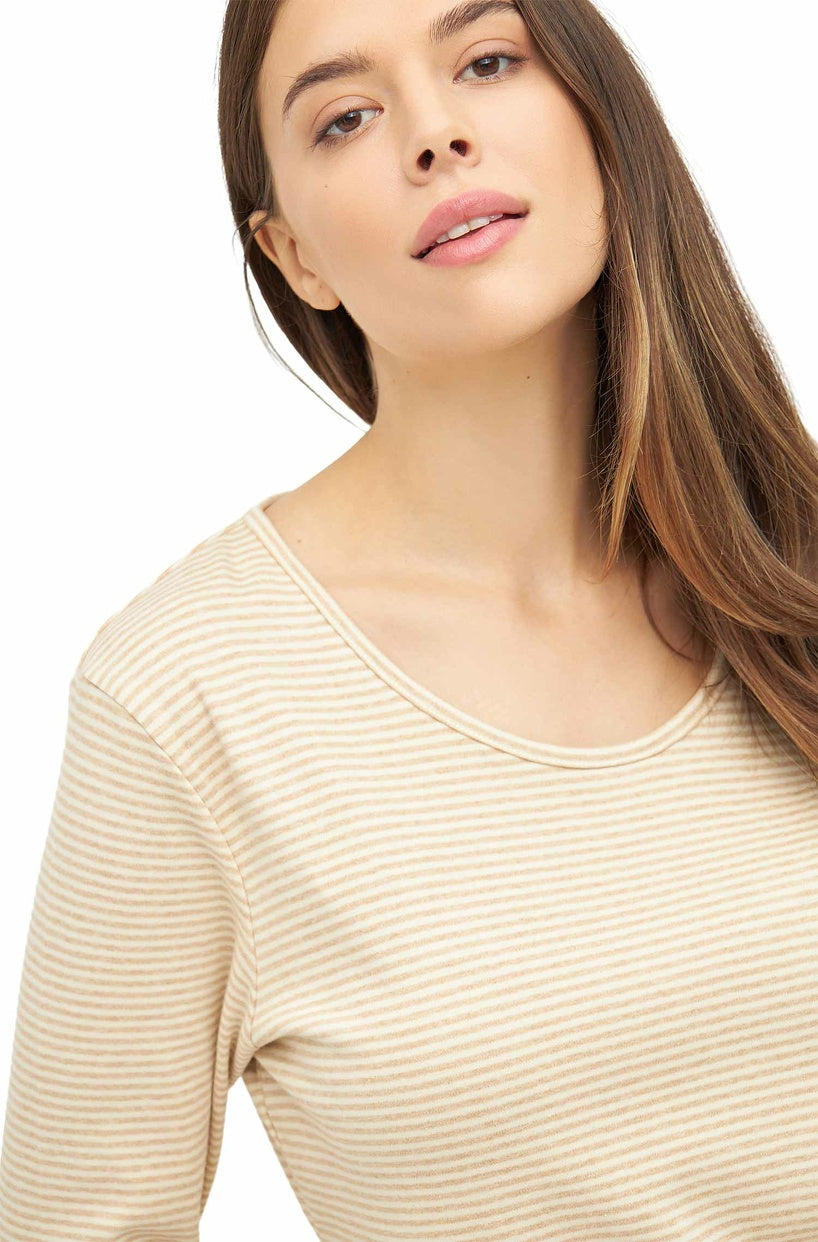 Damen Shirt NATIVO mit 3/4 Arm - Nativo- und Pima-Baumwolle