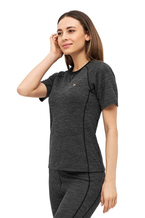 Alpaka Thermo-Shirt ANDEN ACTIVE Damen - 60% Premium Alpaka