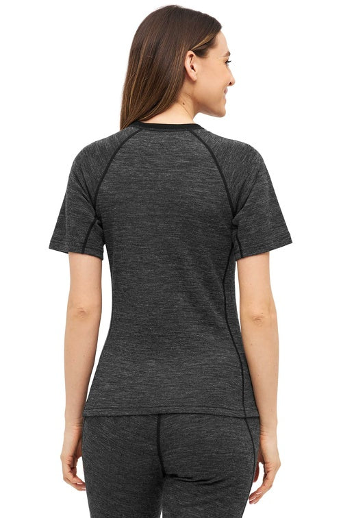 Alpaka Thermo-Shirt ANDEN ACTIVE Damen - 60% Premium Alpaka