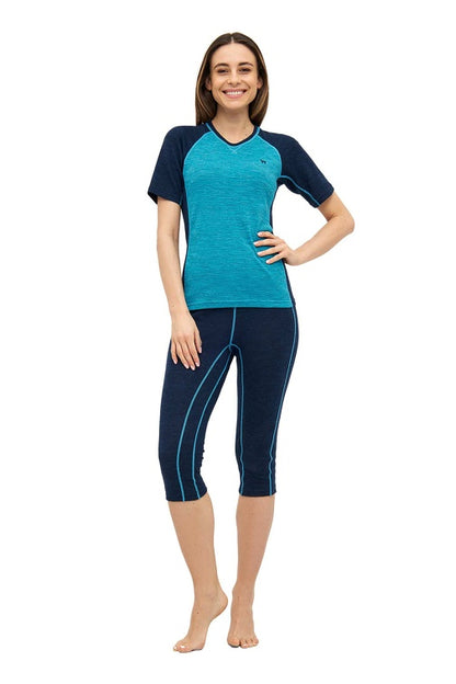 Alpaka 3/4 Thermo-Hose ANDEN ACTIVE Damen - 60% Premium Alpaka