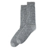 Socken EXTRA dick – 41% Alpaka grau von Millwa