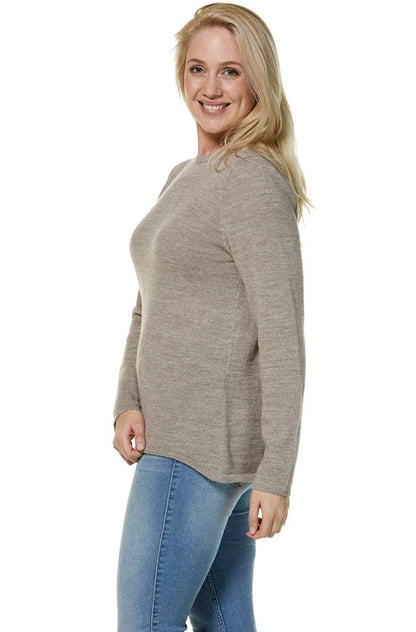 Alpaka Pullover BASIC - 100% Alpaka