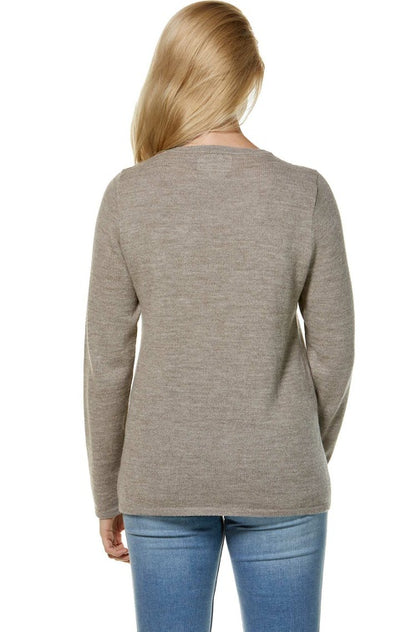 Alpaka Pullover BASIC - 100% Alpaka