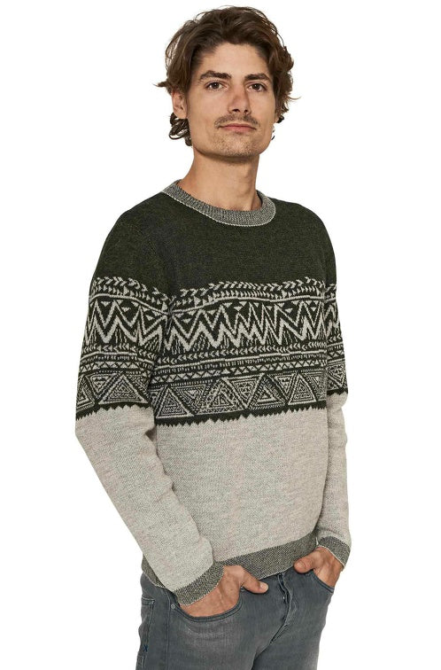 Rundhals Pullover GIORGIO Herren Baby Alpaka Rundhals