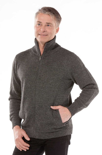 Alpaka Strickjacke RONALDO Herren