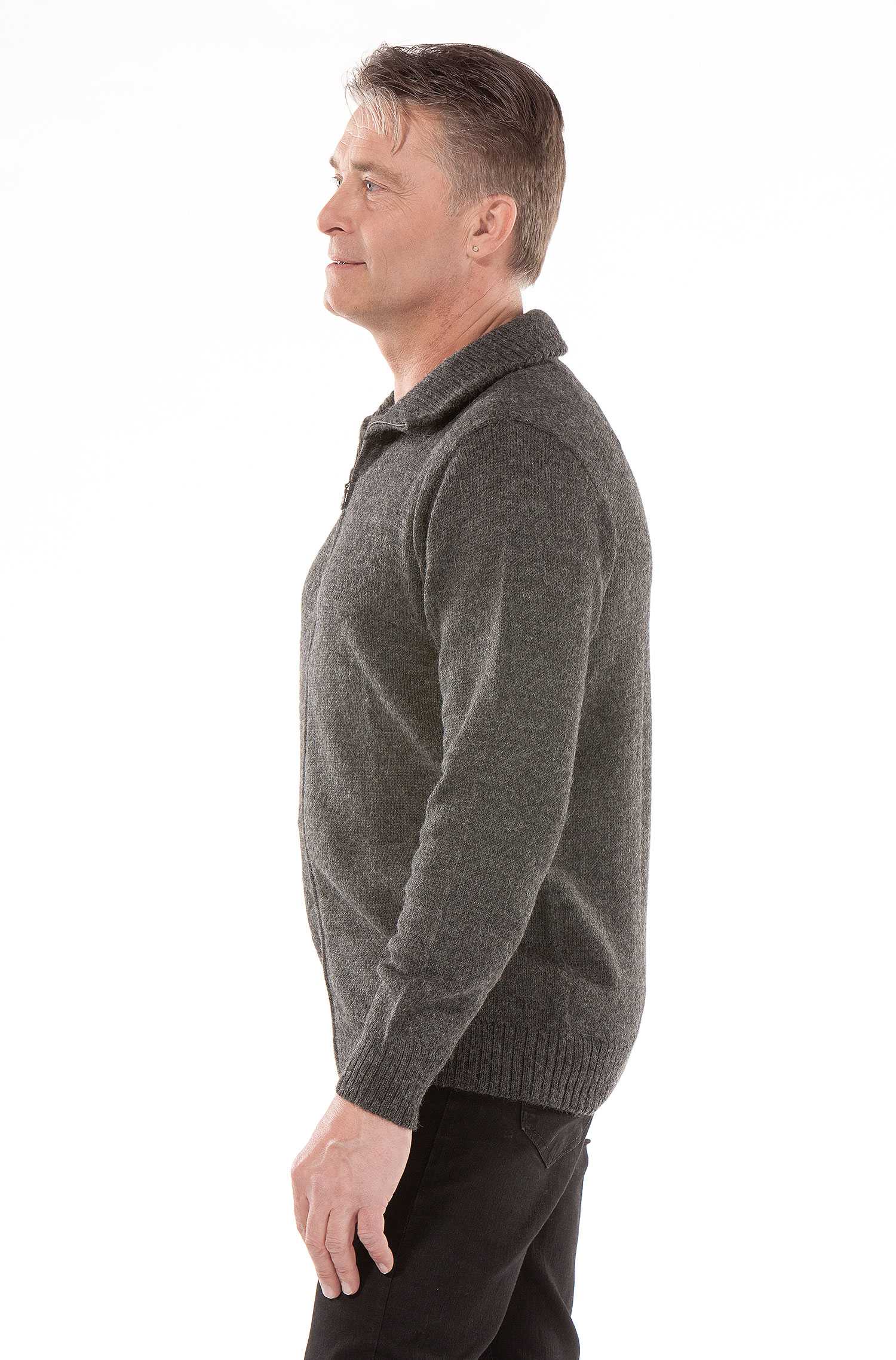 Alpaka Strickjacke RONALDO Herren