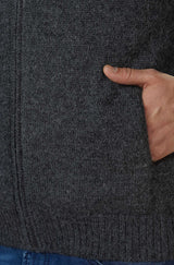 Strickjacke Herren RONALDO aus 100% Alpaka von Apu Kuntur
