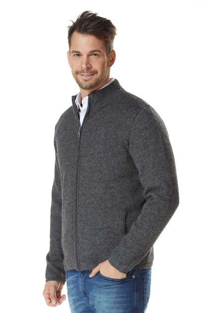 Alpaka Strickjacke BEAU Herren
