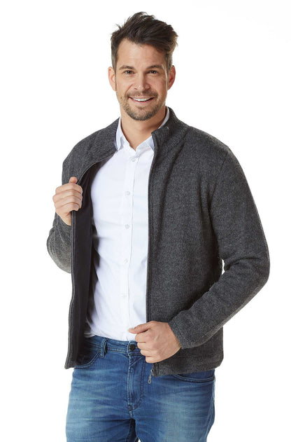 Alpaka Strickjacke BEAU Herren