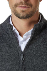 Strickjacke Outdoor Herren BEAU aus 100% Alpaka von Apu Kuntur
