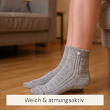 Alpaka WOHLFÜHLSOCKEN - 52% Alpaka