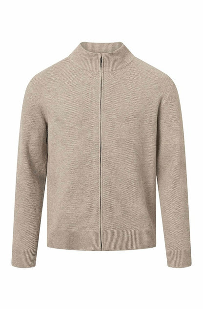 Pima-Baumwolle Strickjacke ALAYO Herren - 30% Baby-Alpaka