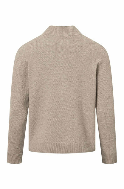 Pima-Baumwolle Strickjacke ALAYO Herren - 30% Baby-Alpaka