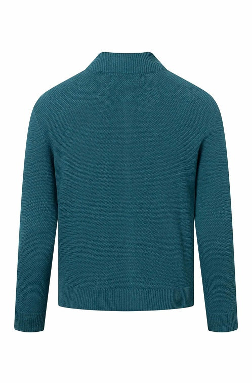 Pima-Baumwolle Strickjacke ALAYO Herren - 30% Baby-Alpaka
