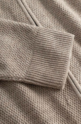 Strickjacke ALAYO mit Zipper mit 30% Alpaka von Alpaka Store Deutschland