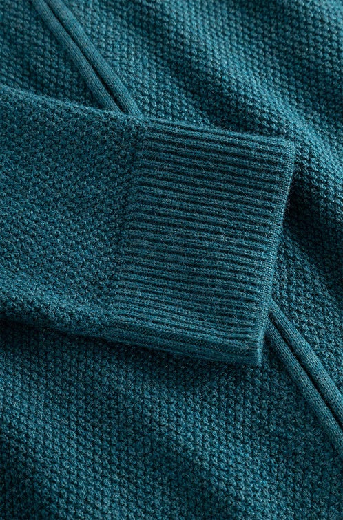 Pima-Baumwolle Strickjacke ALAYO Herren - 30% Baby-Alpaka