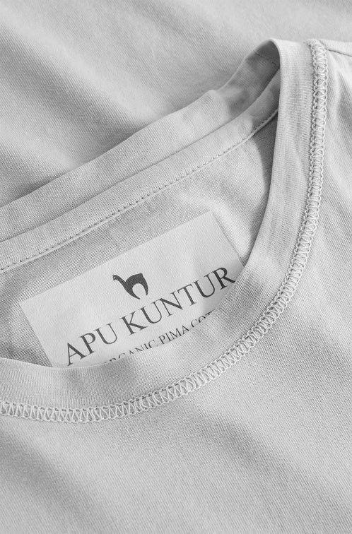 Pima-Baumwolle T-Shirt RASSI mit Alpaka-Motiv Herren