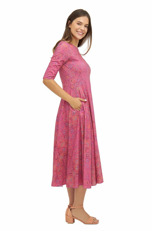 Pima-Baumwolle Kleid SALMA