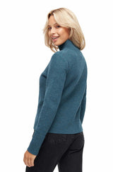 Strickjacke ALAYA mit Zipper mit Bio Baumwolle von Apu Kuntur
