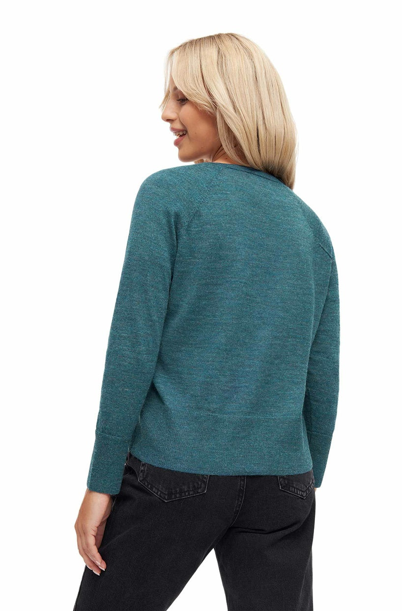 Cardigan Feinstrick ALINA mit Bio Baumwolle von Apu Kuntur