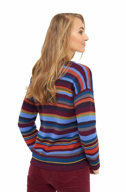 Alpaka Pullover ARCO IRIS - 100% Alpaka
