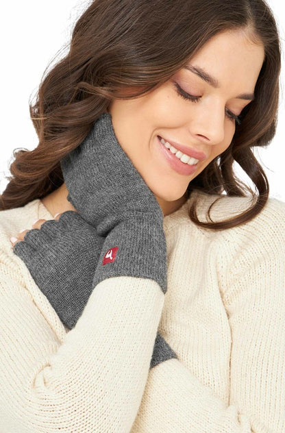 Alpaka Fingerlose Handschuhe UNI- 100% Alpaka