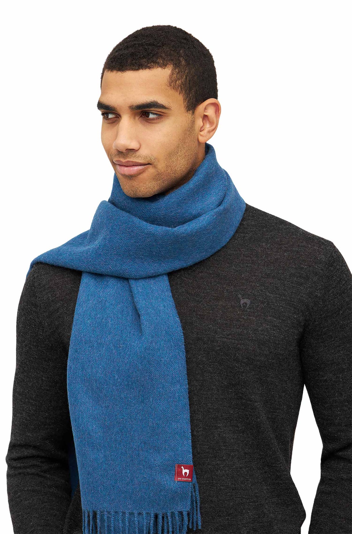 Alpaka Schal Oversize UNI GRANDE - 100% Alpaka - 200x70cm