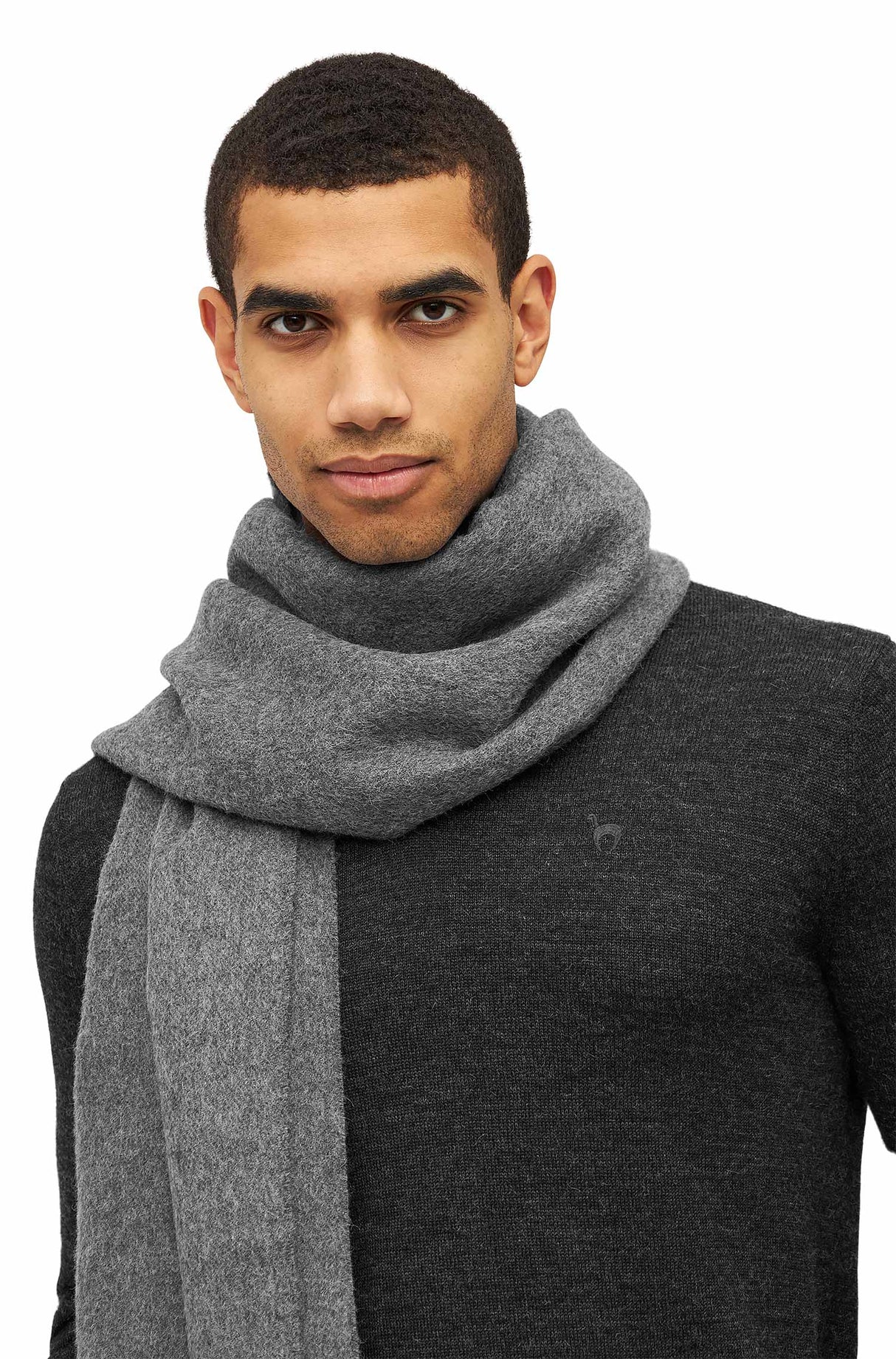 Alpaka Schal Oversize UNI GRANDE - 100% Alpaka - 200x70cm