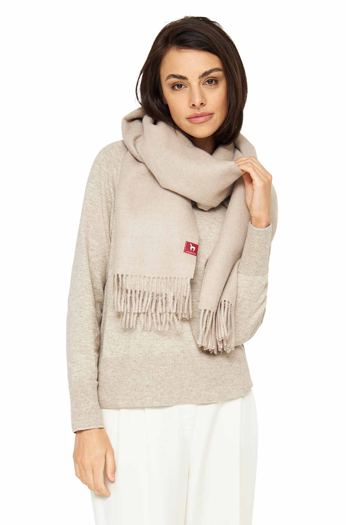 Alpaka Schal Oversize UNI GRANDE - 100% Alpaka - 200x70cm