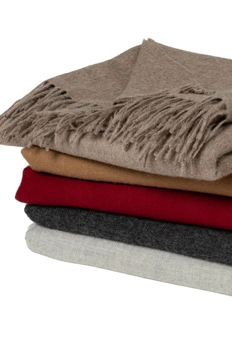 Tagesdecke UNI aus 100% Alpaka - 5 Farben von Apu Kuntur