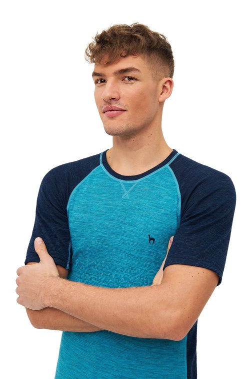 Alpaka Thermo-Shirt ANDEN ACTIVE Herren - 60% Premium Alpaka