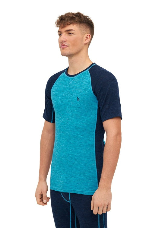 Alpaka Thermo-Shirt ANDEN ACTIVE Herren - 60% Premium Alpaka