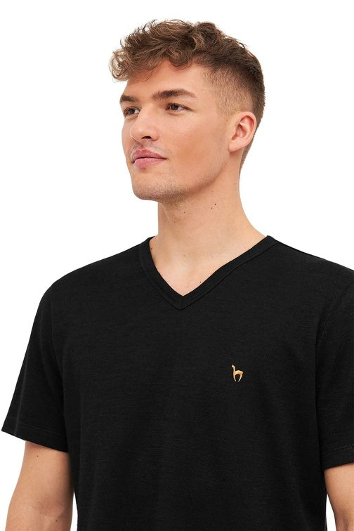 Alpaka Uni-Shirt ANDEN ACTIVE Herren - 60% Premium Alpaka