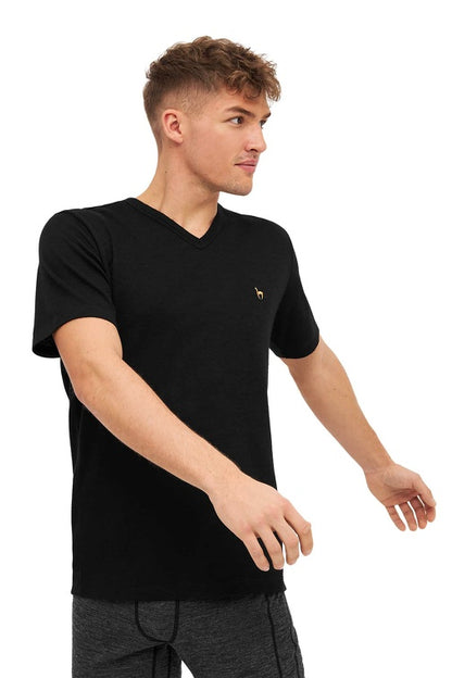 Alpaka Uni-Shirt ANDEN ACTIVE Herren - 60% Premium Alpaka