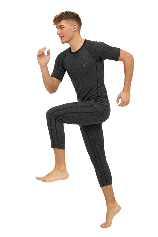 3/4 Thermo-Hose Herren ANDEN ACTIVE mit 60% Alpaka von Apu Kuntur