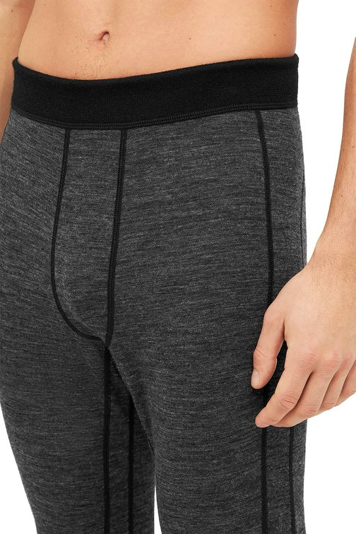 Alpaka 3/4 Thermo-Hose ANDEN ACTIVE Herren - 60% Premium Alpaka anthrazit