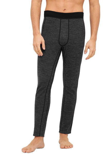 Alpaka Lange Thermo-Hose ANDEN ACTIVE Herren - 60% Premium Alpaka anthrazit