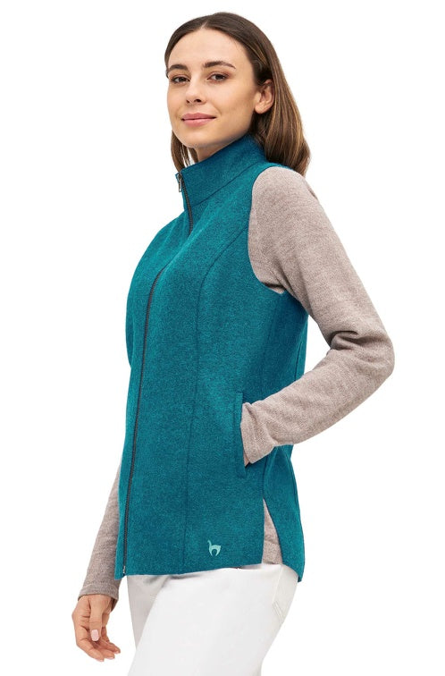 Alpaka Walk-Weste AVELINA - 60% Alpaka