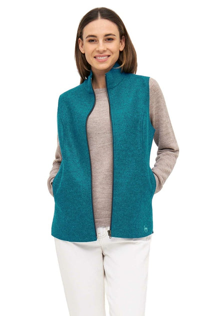 Alpaka Walk-Weste AVELINA - 60% Alpaka