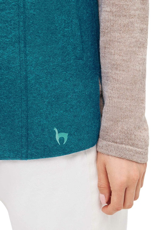 Alpaka Walk-Weste AVELINA - 60% Alpaka