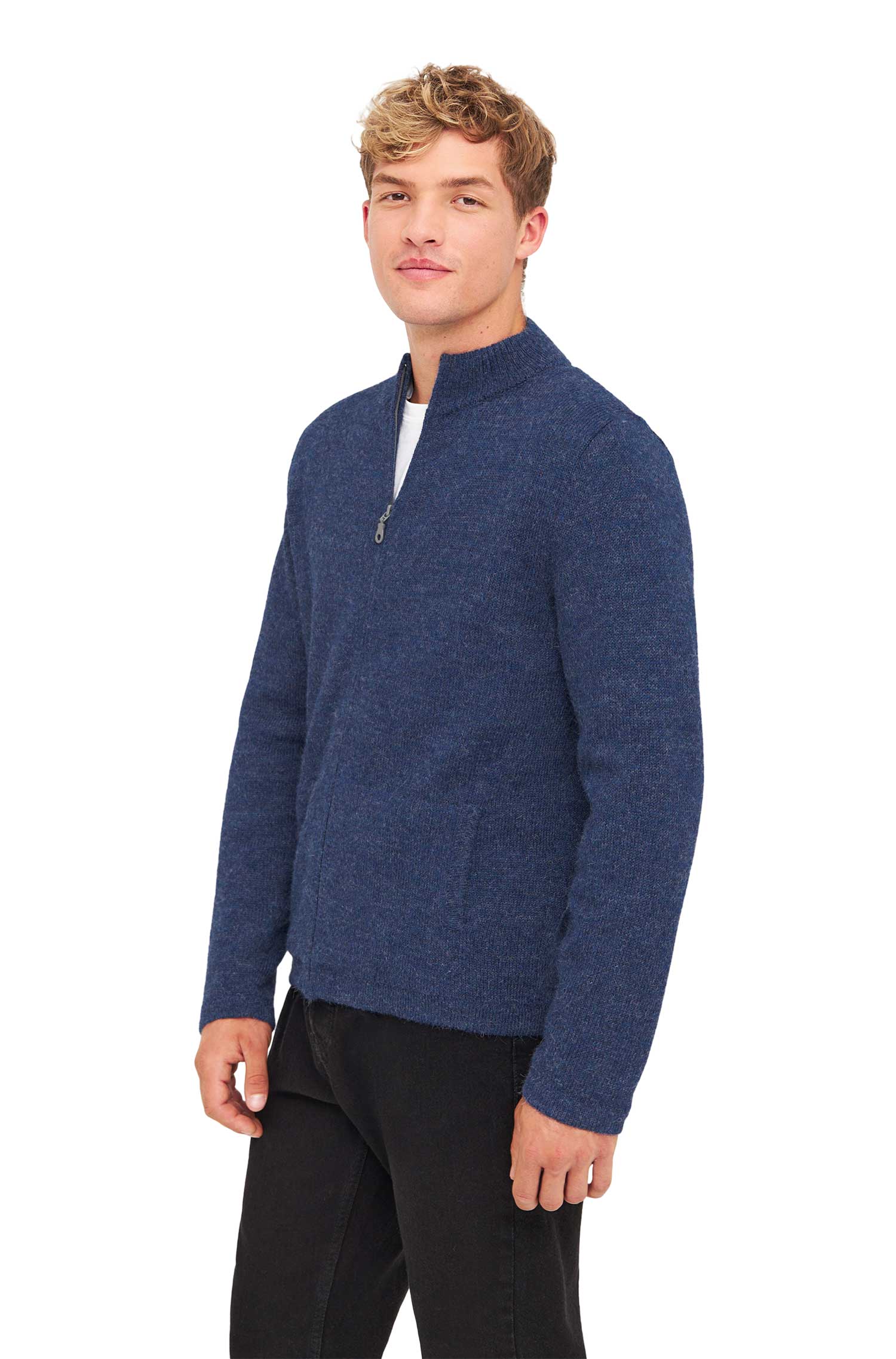 Alpaka Strickjacke BEAU Herren